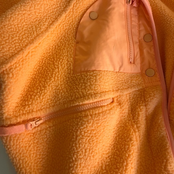 FP Movement by Free People Orange Fleece Jacket - Picture 3 of 6